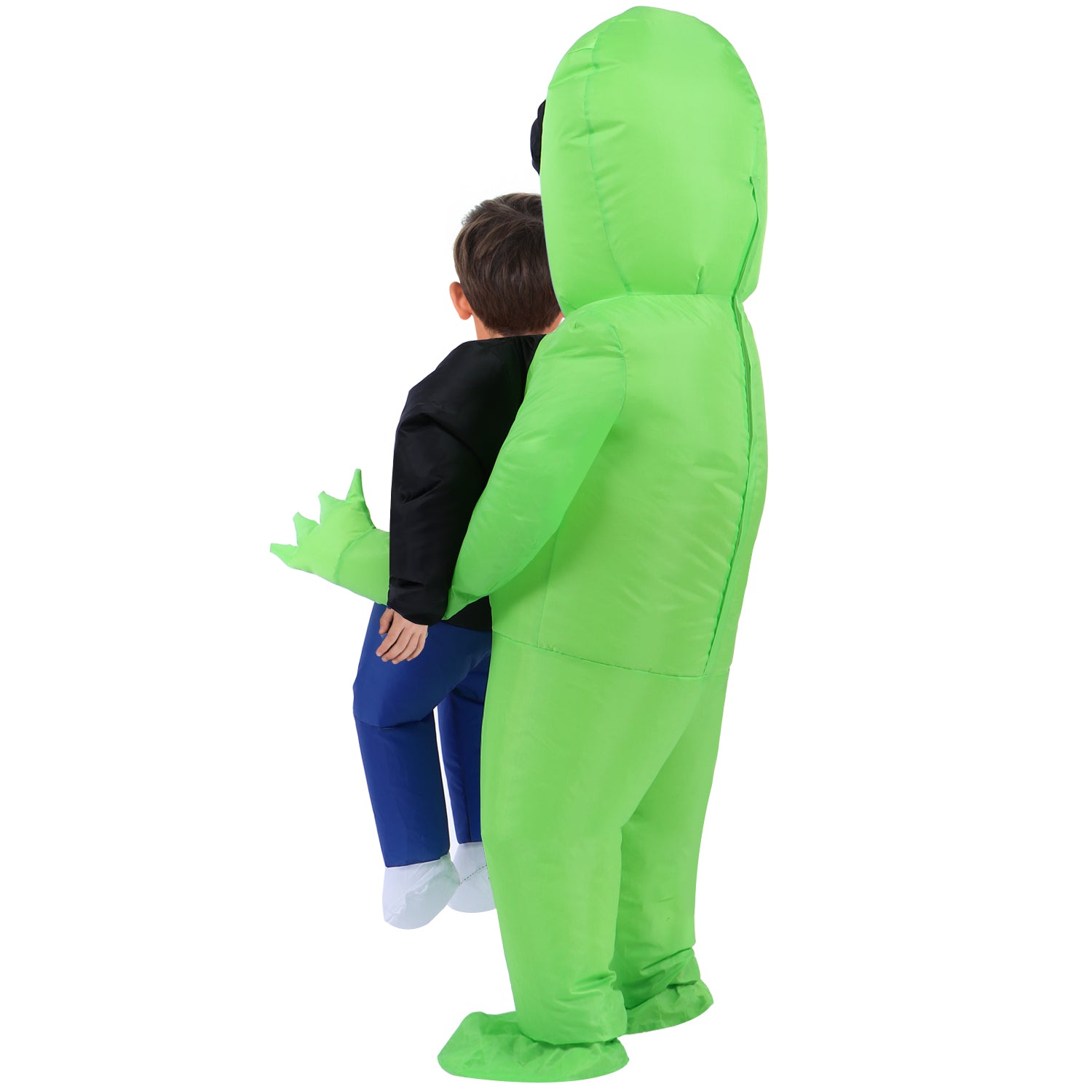 TOLOCO Inflatable Costume for Kid, Inflatable Alien Costume Kids, Alien Holding Person Costume, Halloween Blow up Costume